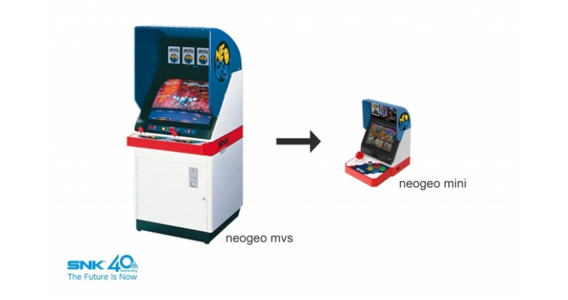 Illustration for article titled SNK Announces The Neo Geo Mini, Will Play 40 Games